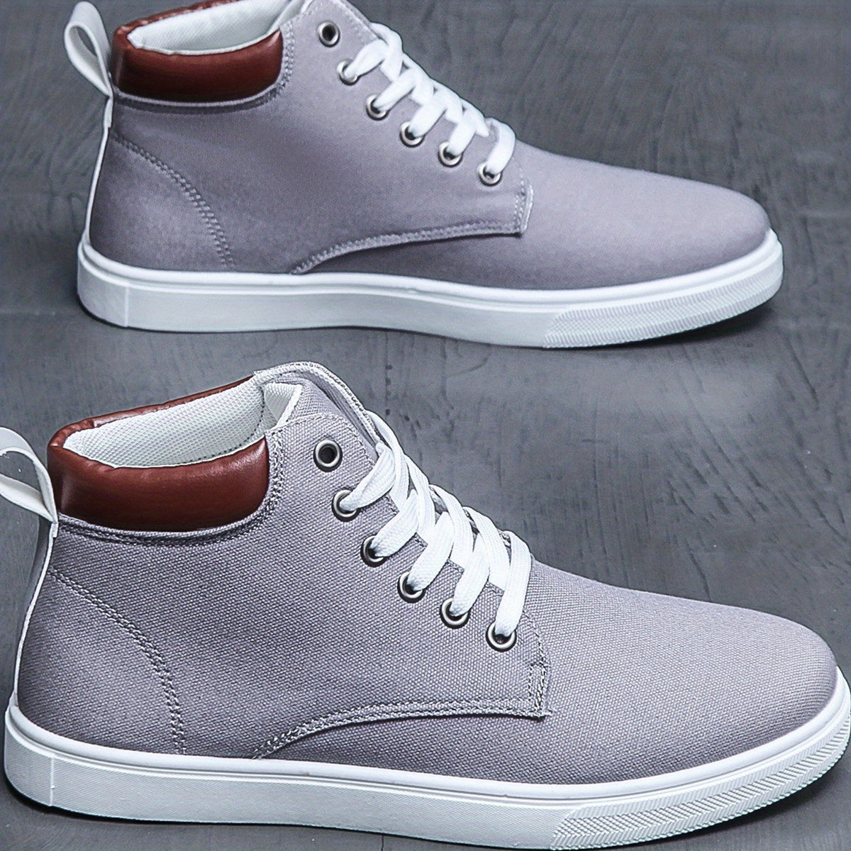 Canvas High Top Skate Shoes