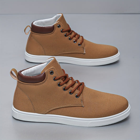 Canvas High Top Skate Shoes
